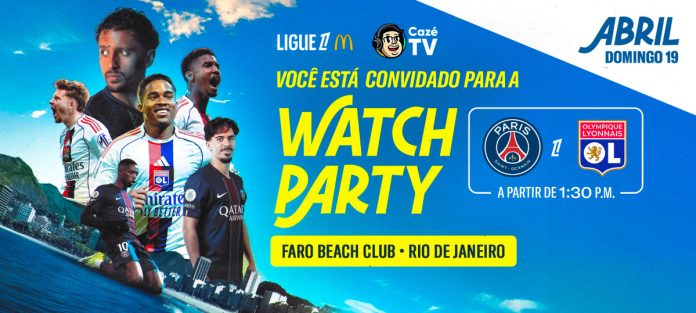 Ligue 1 McDonald’s chega ao Rio de Janeiro com PSG x OL