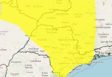 Alerta de chuva intensa atinge Botucatu e região com risco de ventos fortes nesta terça-feira