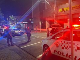 Polícia encontra homem dentro de agência bancária durante tentativa de furto em Botucatu