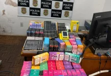 Polícia Civil apreende mais de 250 vapes e prende homem por comércio ilegal em Botucatu