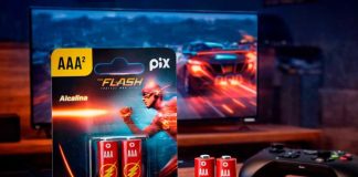 Testes apontam maior durabilidade das Pilhas Pix do FLASH™