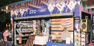 FARM Etc e BIC promovem ativação no Rio para lançar collab