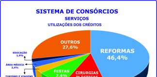 Errata: Reformas, plásticas e festas lideram consórcio
