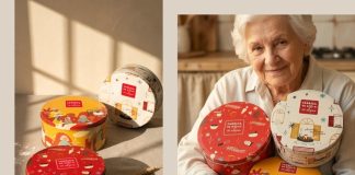 Vó Alzira traz latas colecionáveis para o Dia das Avós