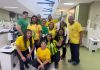 Pacientes renais torcem pro Brasil enquanto fazem tratamento Pacientes renais torcem pro Brasil enquanto fazem tratamento
