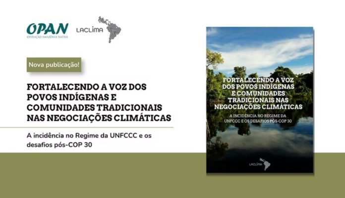 LACLIMA lança relatório sobre povos indígenas pós-COP30
