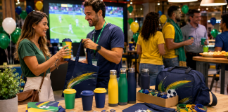 Copa do Mundo reúne campanhas com brindes personalizados Copa do Mundo reúne campanhas com brindes personalizados