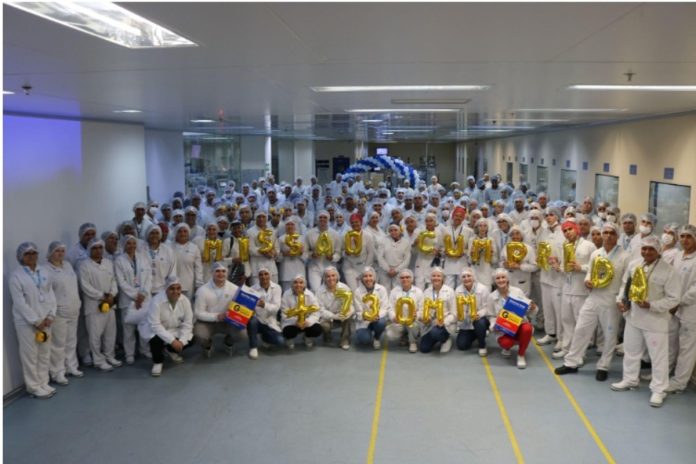 Teuto bate recorde e produz 741 milhões de unidade