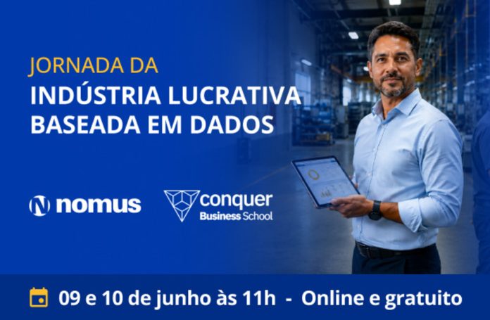 Nomus e Conquer lançam curso de Dados na Gestão Industrial Nomus e Conquer lançam curso de Dados na Gestão Industrial
