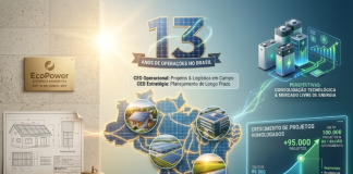 EcoPower comemora 13 anos no mercado de energia solar
