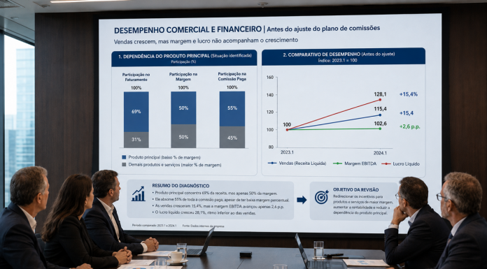 Varejista reformula plano de comissões para proteger margem