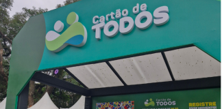 Cartão de TODOS une saúde e Copa no Arraiá do Ibirapuera
