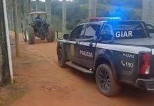 Trator avaliado em R$ 150 mil levado de sítio em Botucatu é recuperado após um ano de investigação