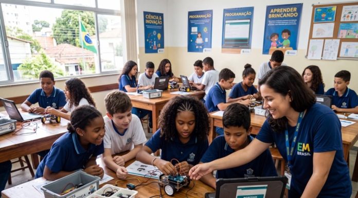 Robótica torna-se obrigatória nas escolas a partir de 2026