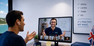 Contra a onda dos apps, curso de inglês aposta no professor