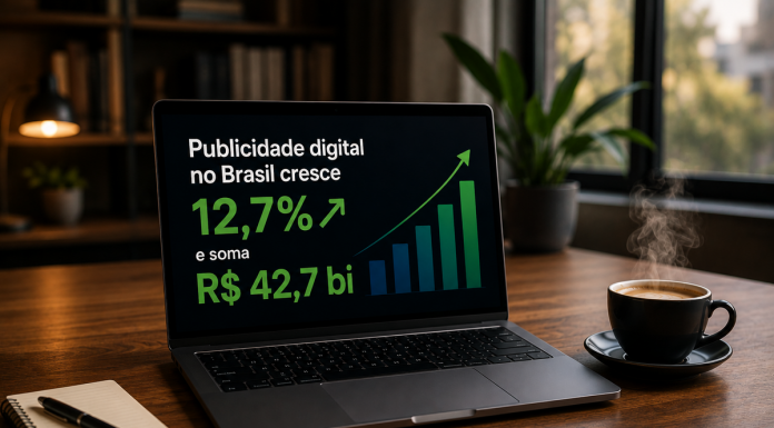 Publicidade digital no Brasil cresce 12,7% e soma R$ 42,7 bi