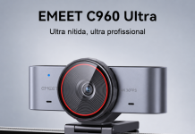 EMEET lança webcam 4K flagship C960 Ultra no Brasil EMEET lança webcam 4K flagship C960 Ultra no Brasil