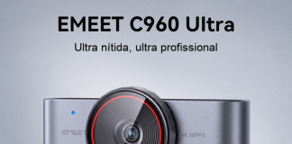 EMEET lança webcam 4K flagship C960 Ultra no Brasil EMEET lança webcam 4K flagship C960 Ultra no Brasil