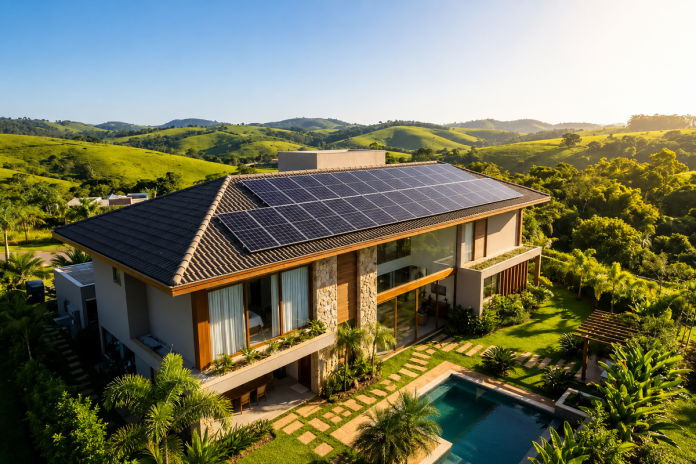 Conta de luz alta acelera o retorno R$ da energia solar Conta de luz alta acelera o retorno R$ da energia solar