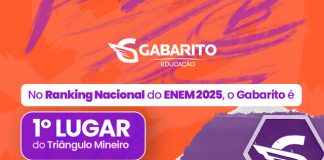Gabarito Educação conquista 5ª posição no ENEM em Minas Gabarito Educação conquista 5ª posição no ENEM em Minas