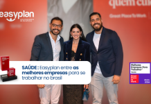 Cultura organizacional fortalece e leva EasyPlan ao GPTW