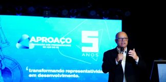 Aproaço destaca força do setor do aço em noite de premiação Aproaço destaca força do setor do aço em noite de premiação