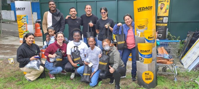 Vedacit apoia capacitação de mulheres refugiadas Vedacit apoia capacitação de mulheres refugiadas