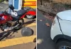 Colisão entre carro e moto deixa motociclista ferido em Botucatu