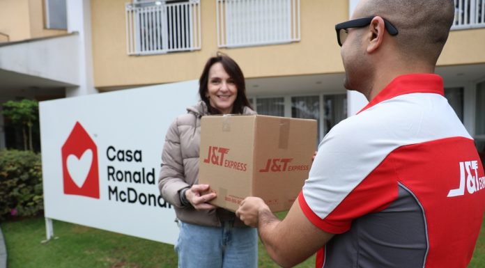 J&T Express é parceira logística oficial do McDia Feliz 2026