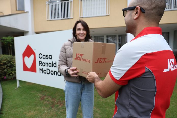 J&T Express é parceira logística oficial do McDia Feliz 2026 J&T Express é parceira logística oficial do McDia Feliz 2026