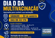 Botucatu: Dia D da Multivacinação terá todas as Unidades de Saúde abertas neste sábado (22)