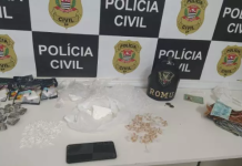 Polícia prende três homens e apreende mais de 200 porções de drogas em Botucatu