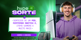 Hype Games distribui mais de 800 prêmios em ação para gamers