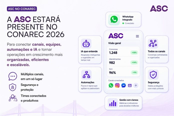 ASC leva organização do atendimento digital ao CONAREC 2026