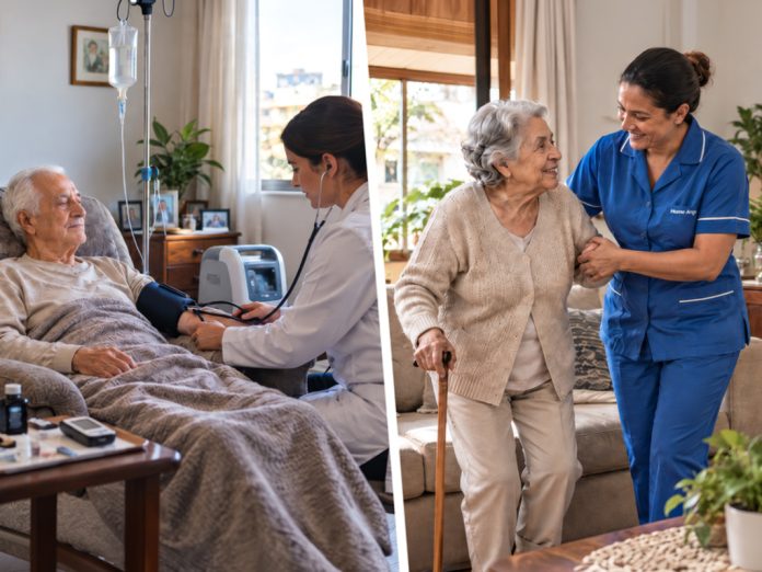 Assistência domiciliar e cuidador: qual a diferença? Assistência domiciliar e cuidador: qual a diferença?