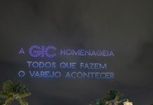 Show de drones da GIC homenageia Varejo e ABRAS Show de drones da GIC homenageia Varejo e ABRAS