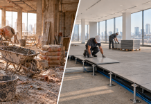 Piso elevado avança com a construção sustentável Piso elevado avança com a construção sustentável