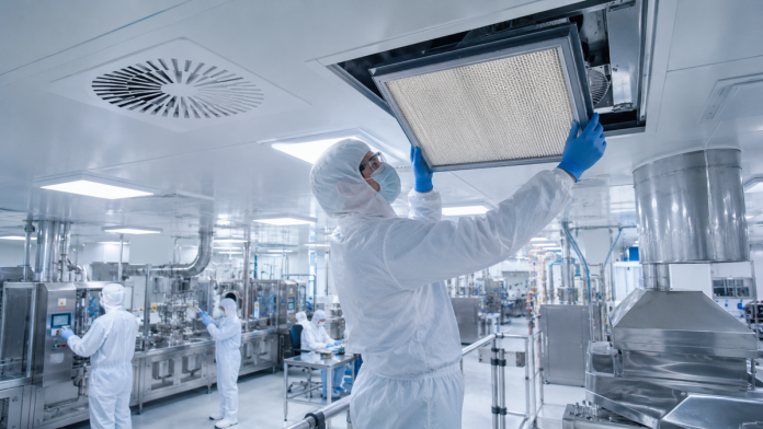 Filtros de ar industriais reduzem riscos em salas limpas Filtros de ar industriais reduzem riscos em salas limpas