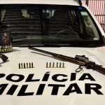 PM apreende duas armas e 12 munições durante ocorrência em Botucatu