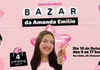Bazar da Amanda Emilio terá segunda edição em Botucatu com roupas, calçados, bolsas e cosméticos