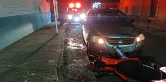 Motociclista fica gravemente ferido em acidente no Centro de Botucatu