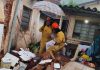 Casa desaba parcialmente com cinco pessoas dentro, incluindo um bebê, após chuva em Botucatu