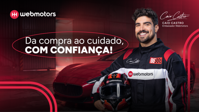 Webmotors escala Caio Castro como novo embaixador da marca Webmotors escala Caio Castro como novo embaixador da marca