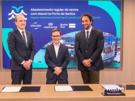 Etanol abastece navios regularmente no Porto de Santos
