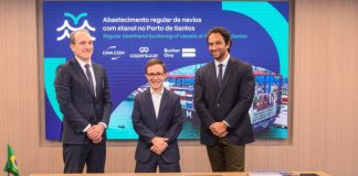 Etanol abastece navios regularmente no Porto de Santos