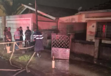 Incêndio atinge casa abandonada em Botucatu e mobiliza Bombeiros e Defesa Civil
